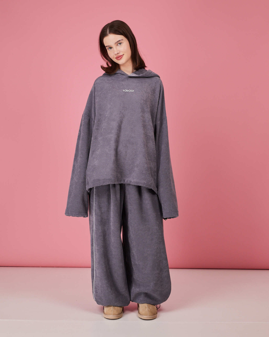 Костюм махра графитовый