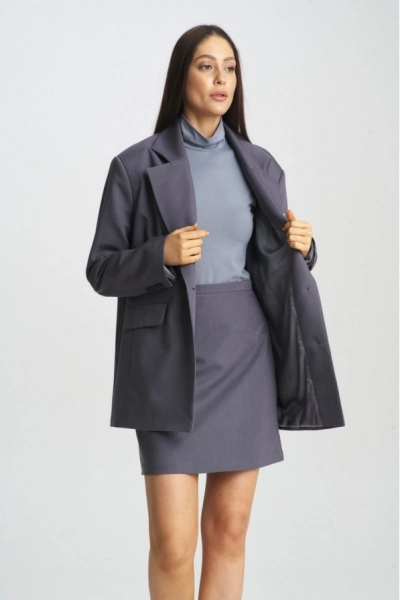 Юбка-мини Classic Dark Grey