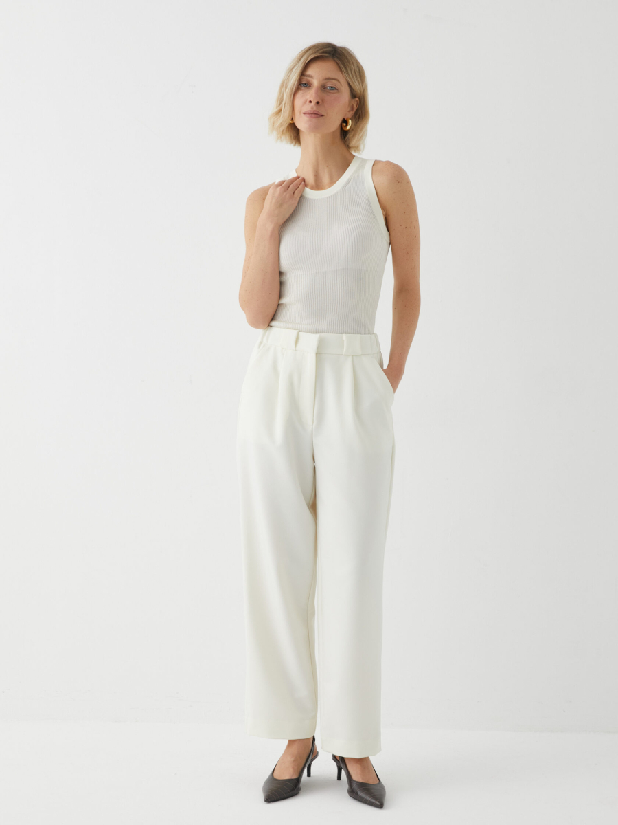 Брюки укороченные