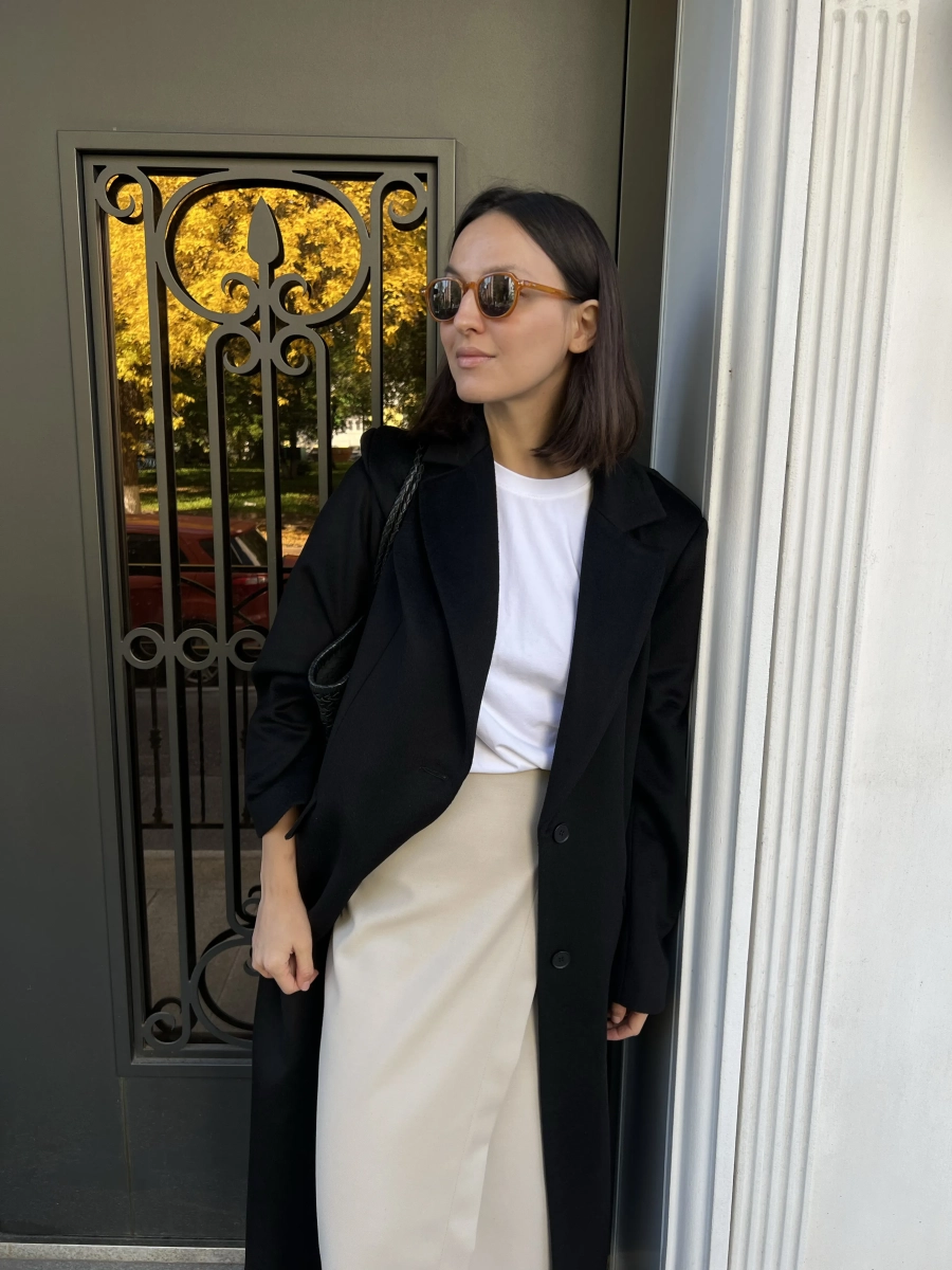 Пальто "Eternal Classic" CHUBA, цвет: Черный,  купить онлайн