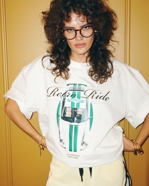 Футболка T-SHIRT PORSCHE THE ORLINES, цвет: Milk, TS-PRSCH купить онлайн