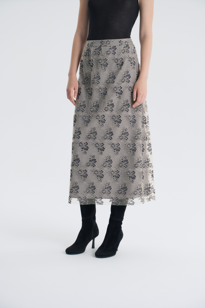 Юбка Daisy FASHION REBELS, цвет: бежевый, FR25FW1SK03NTK200BG купить онлайн