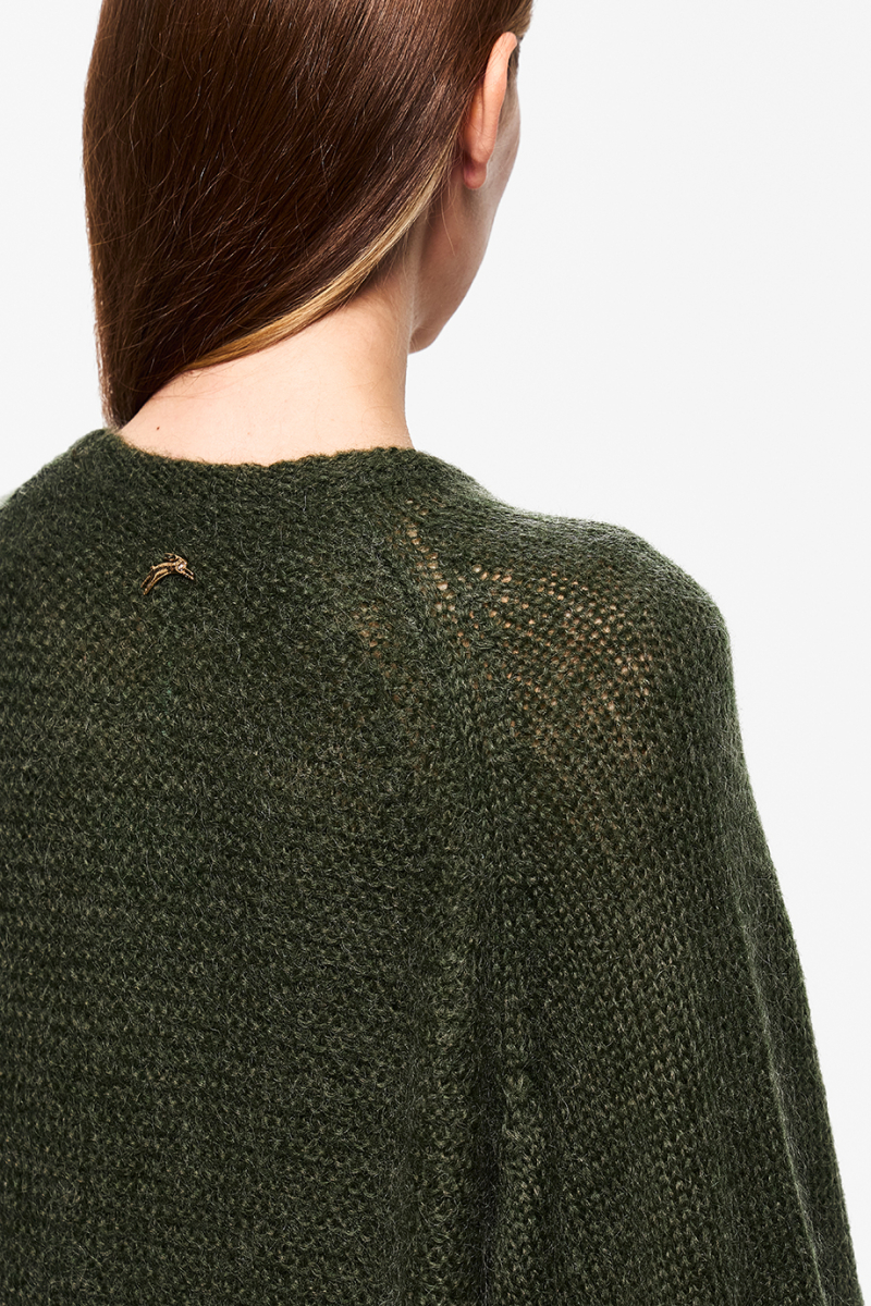 Шерстяной джемпер DREAMS BY ALENA AKHMADULLINA, цвет: зеленый, 225104140304242/107000 купить онлайн