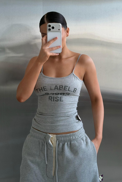 Майка на бретелях