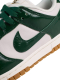 Кроссовки женские Nike Dunk Low LX "Gorge Green Ostrich" NKDADDYS SNEAKERS, цвет: зеленый FJ2260-002 купить онлайн