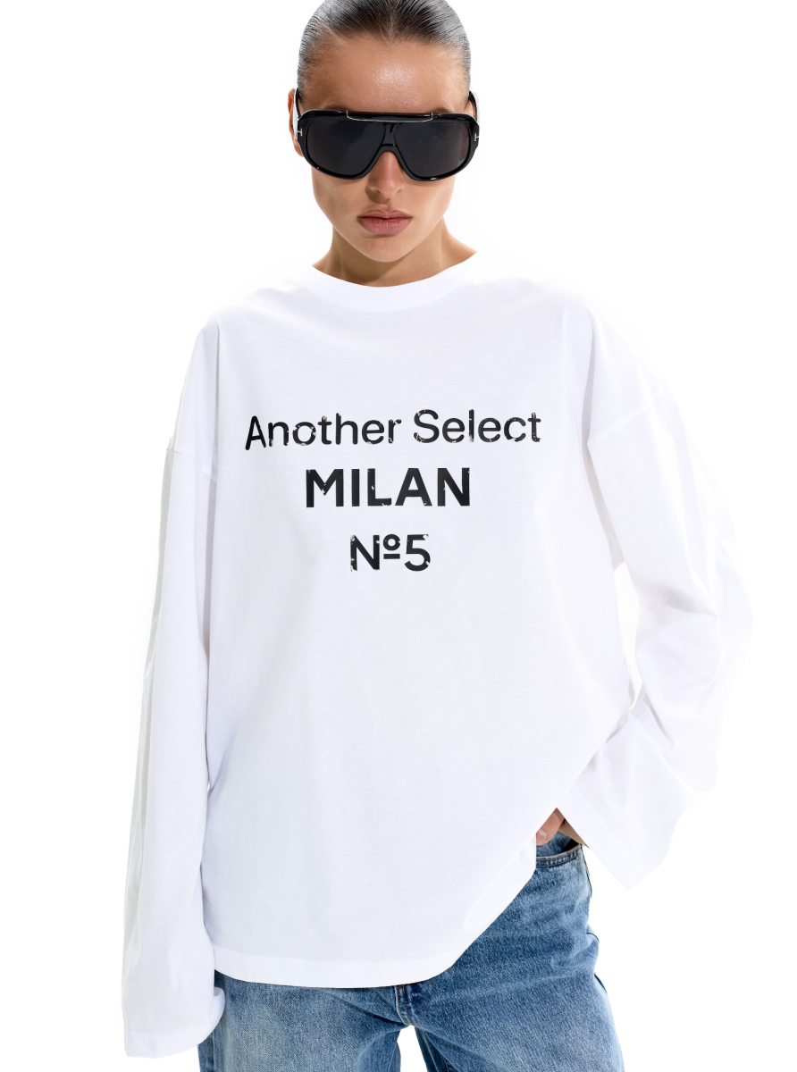 Лонгслив "Милан" ANOTHER SELECT, цвет: белый, 00134 купить онлайн