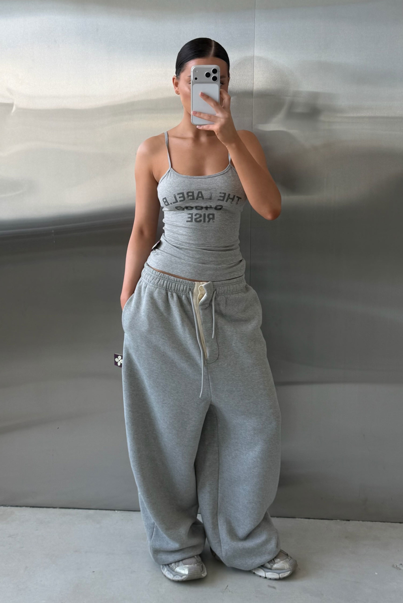 Майка на бретелях Label .B, цвет: серый меланж, Tp.05.1.4104.0226GRM купить онлайн