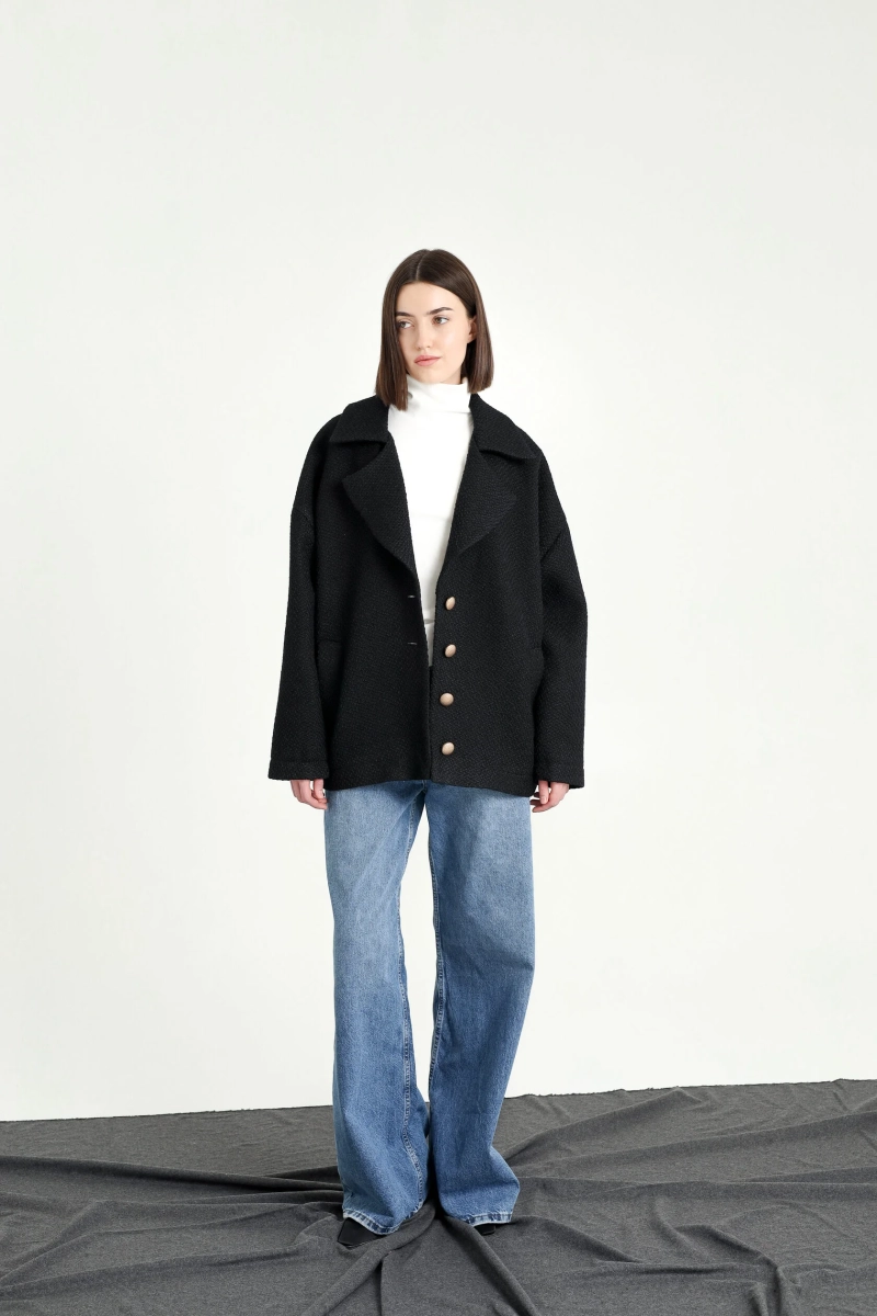 Кардиган Black vintage issju, цвет: Черный, 3412 купить онлайн