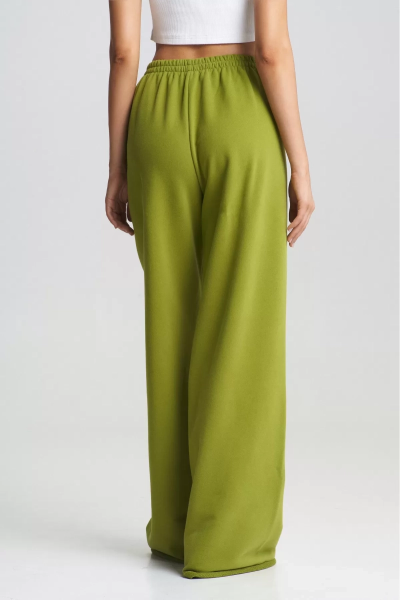 Брюки-трубы Lemongrass Erist store, цвет: зеленый НФ-00002410 |новая коллекция купить онлайн