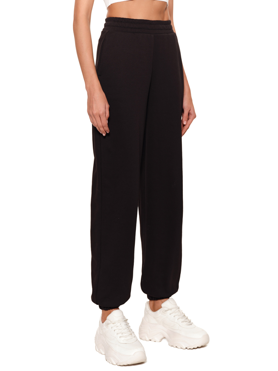 Джоггеры с начесом SODAMODA, цвет: Черный, 17980 купить онлайн