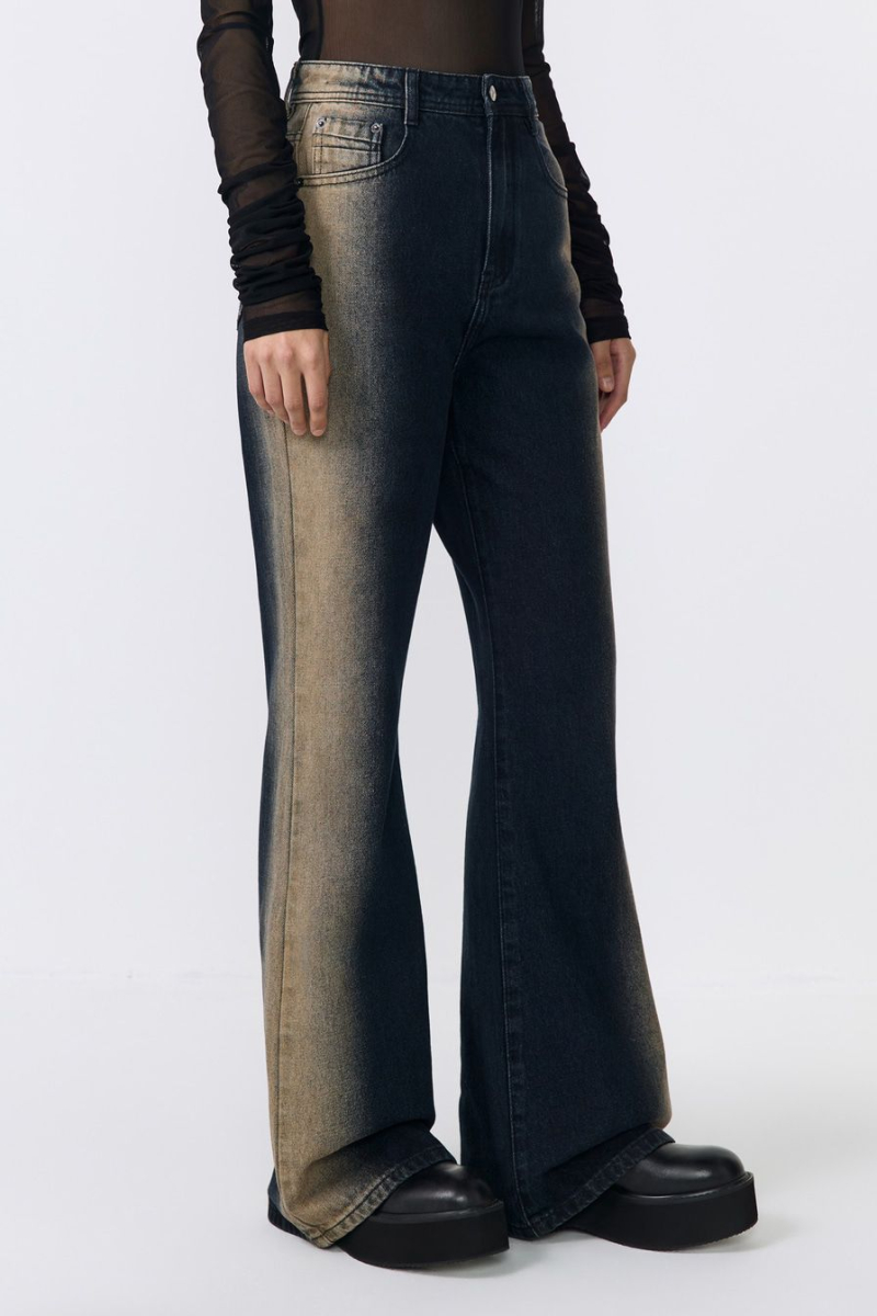 Джинсы с эффектом стирки TOPTOP, цвет: синий, TT.036.16083.620 купить онлайн