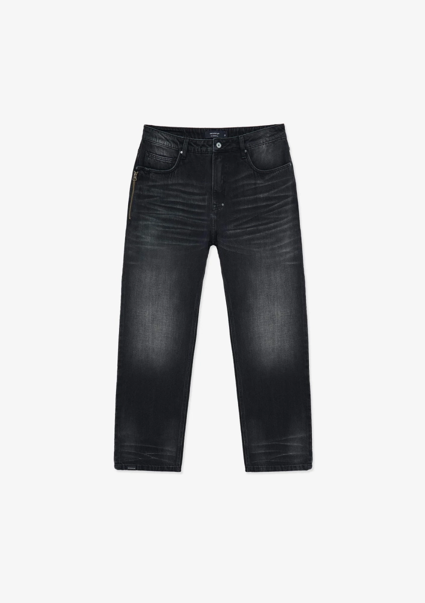 Свободные джинсы KRAKATAU, цвет: Черный, Rm238-1 купить онлайн