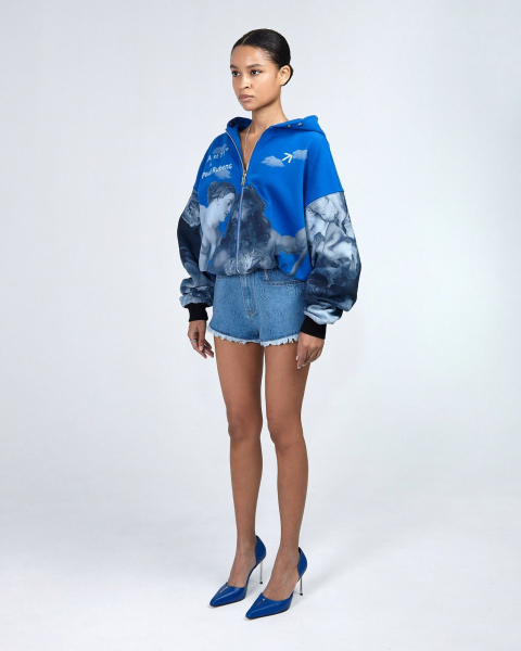 Шорты женские с тиснением ASIA ST 71, цвет: синий, Ast71.emboss-women-shorts купить онлайн