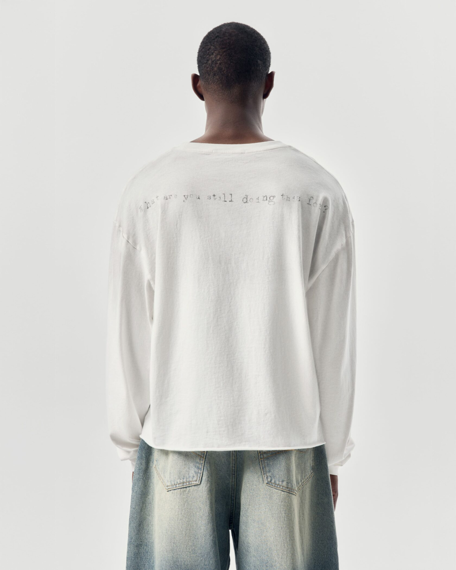 Лонгслив с принтом NAIPACHE, цвет: белый, 2611020000 купить онлайн