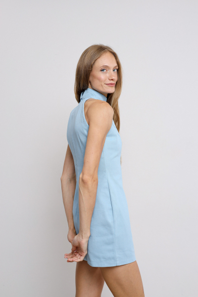 Платье mini blue issju, цвет: голубой  |новая коллекция купить онлайн
