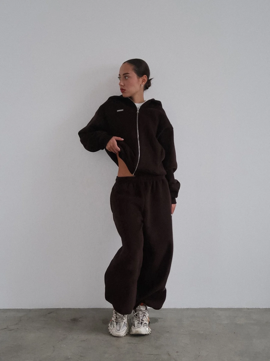 Зип худи "SOFT 3.0" MIARTLAND, цвет: коричневый, НФ-00000819 купить онлайн