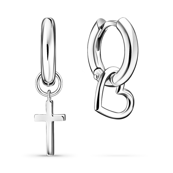 Подвес Heart LU JEWEL, цвет: серебро, 333856808581 купить онлайн