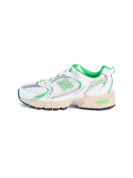 Кроссовки унисекс New Balance 530 "White Palm Leaf" NKDADDYS SNEAKERS, цвет: серый MR530EC купить онлайн