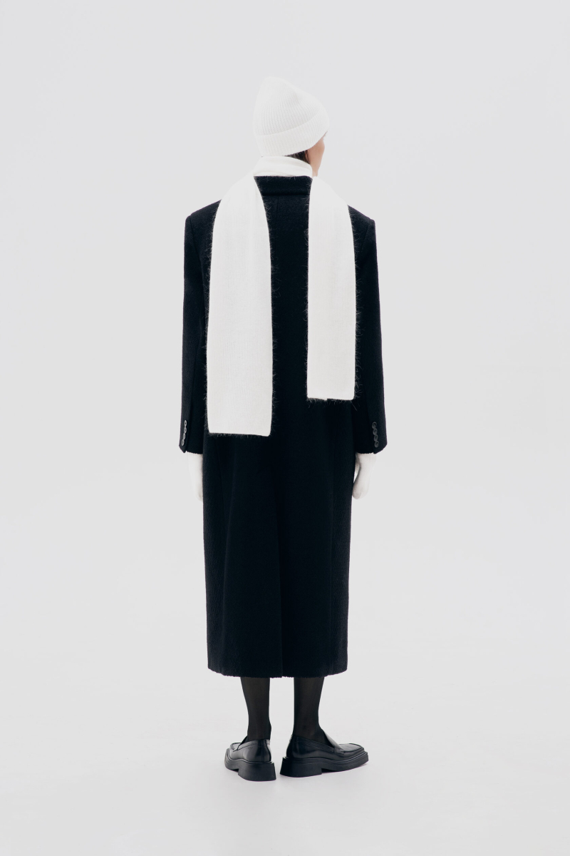 Шапка из ангоры Mankova, цвет: белый SH032 купить онлайн