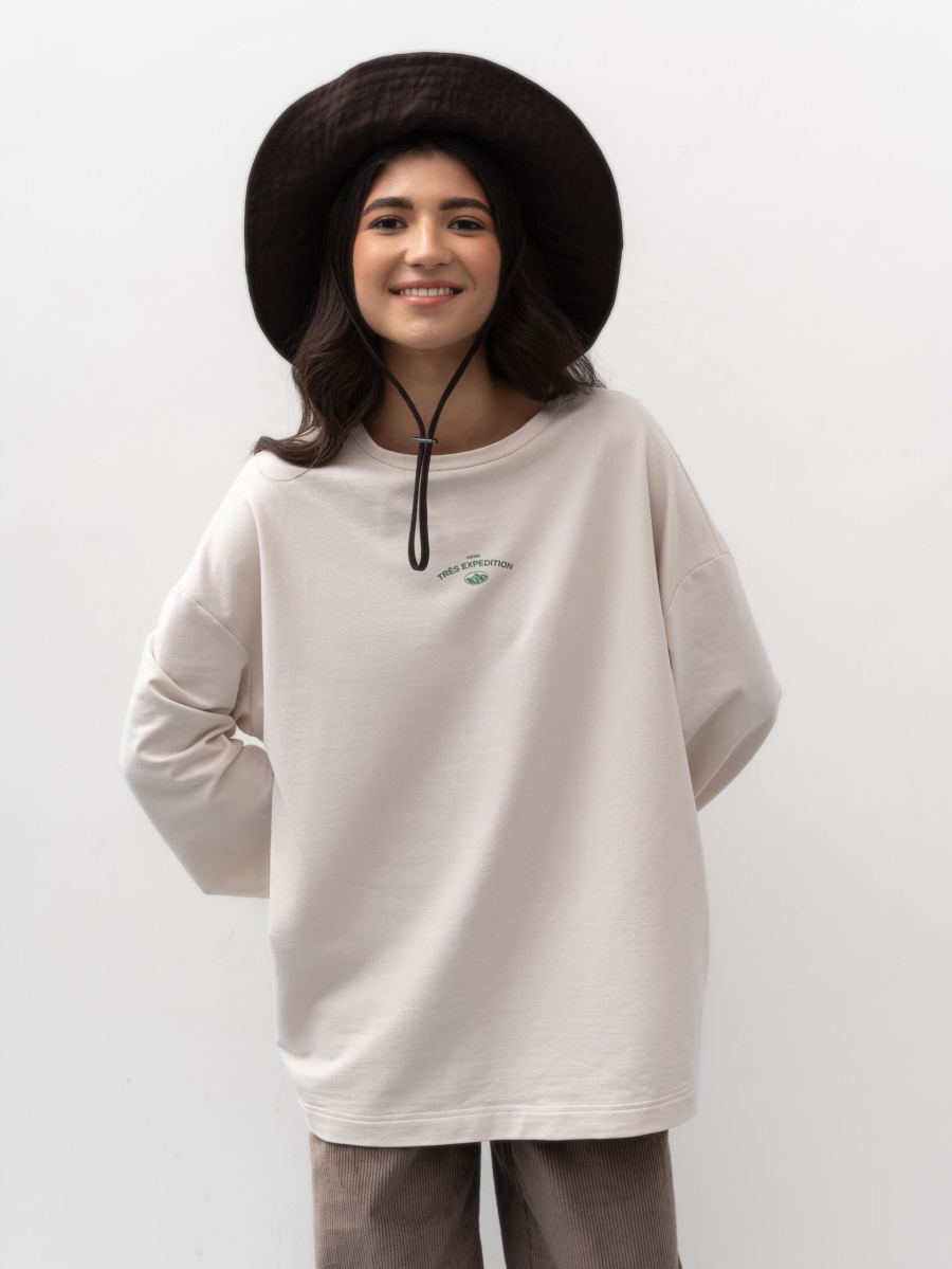 Лонгслив Expedition TRES, цвет: кремовый, НФ-00002401 купить онлайн