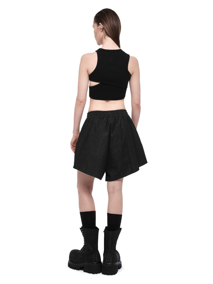Шорты CRUSH CAPPAREL.21est, цвет: черный меланж,  купить онлайн