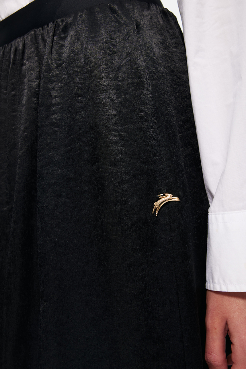 Юбка с кружевом