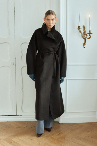 Пальто О-силуэта
