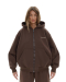 Худи ZIP TERMINAL S `25 Suborbia, цвет: BROWN 04693 |новая коллекция купить онлайн
