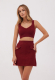 Юбка WooLook, цвет: Бордовый VP/ROXYSK/W/Bordo |новая коллекция купить онлайн