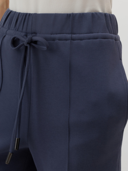 Прямые брюки со стрелками Conso, цвет: синий,  купить онлайн