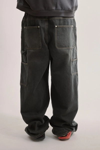 Джинсы Vintage Wide Jeans types, цвет: серый, 00-00003242 купить онлайн