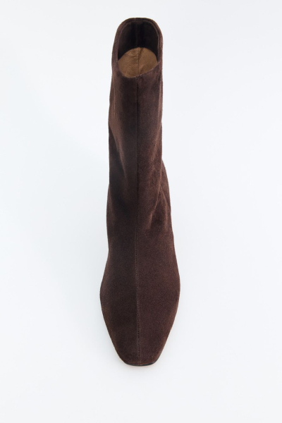 Ботильоны из натуральной замши Lera Nena, цвет: коричневый с принтом LN.302.16630.701 купить онлайн
