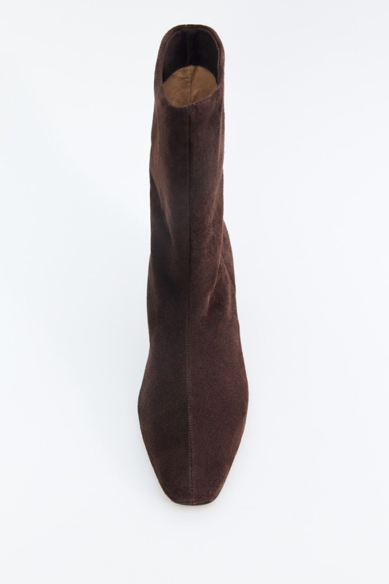 Ботильоны из натуральной замши Lera Nena, цвет: коричневый с принтом LN.302.16630.701 купить онлайн