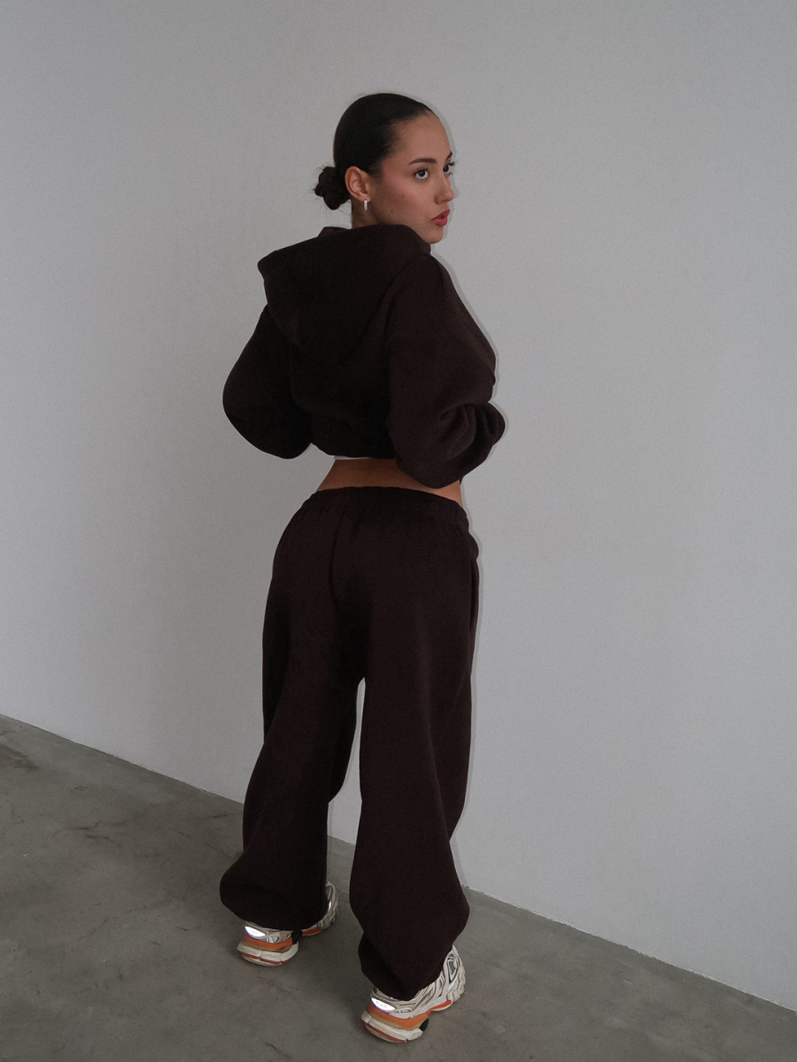 Зип худи "SOFT 3.0" MIARTLAND, цвет: коричневый, НФ-00000819 купить онлайн