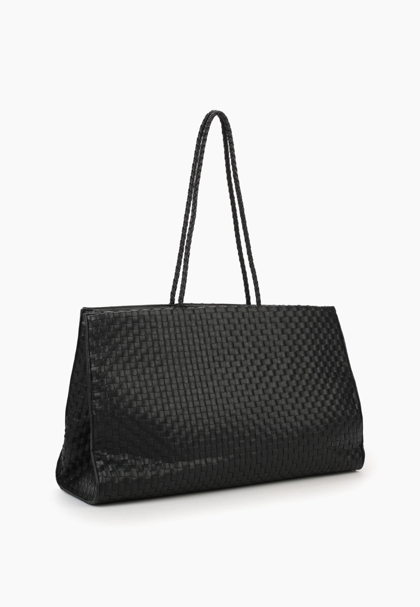 Сумка шопер плетеный SBALO, цвет: Черный 325H42 купить онлайн