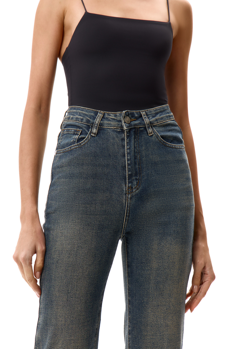 Джинсы-клёш SODAMODA, цвет: синий, 15963 купить онлайн