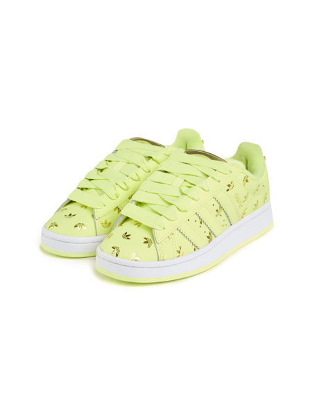 Кроссовки женские Adidas Campus 00s "Trefoil Pulse Yellow" NKDADDYS SNEAKERS, цвет: Желтый IE9580 купить онлайн