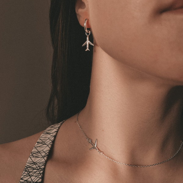 Колье Самолет The Reason, цвет: серебро, кле самол - 152 купить онлайн