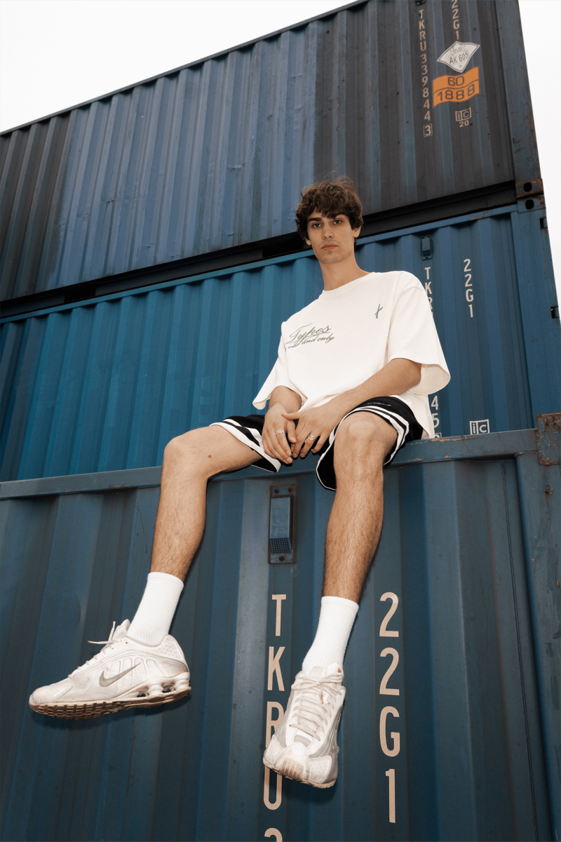 Футболка White "baseball T-Shirt" types, цвет: белый,  купить онлайн