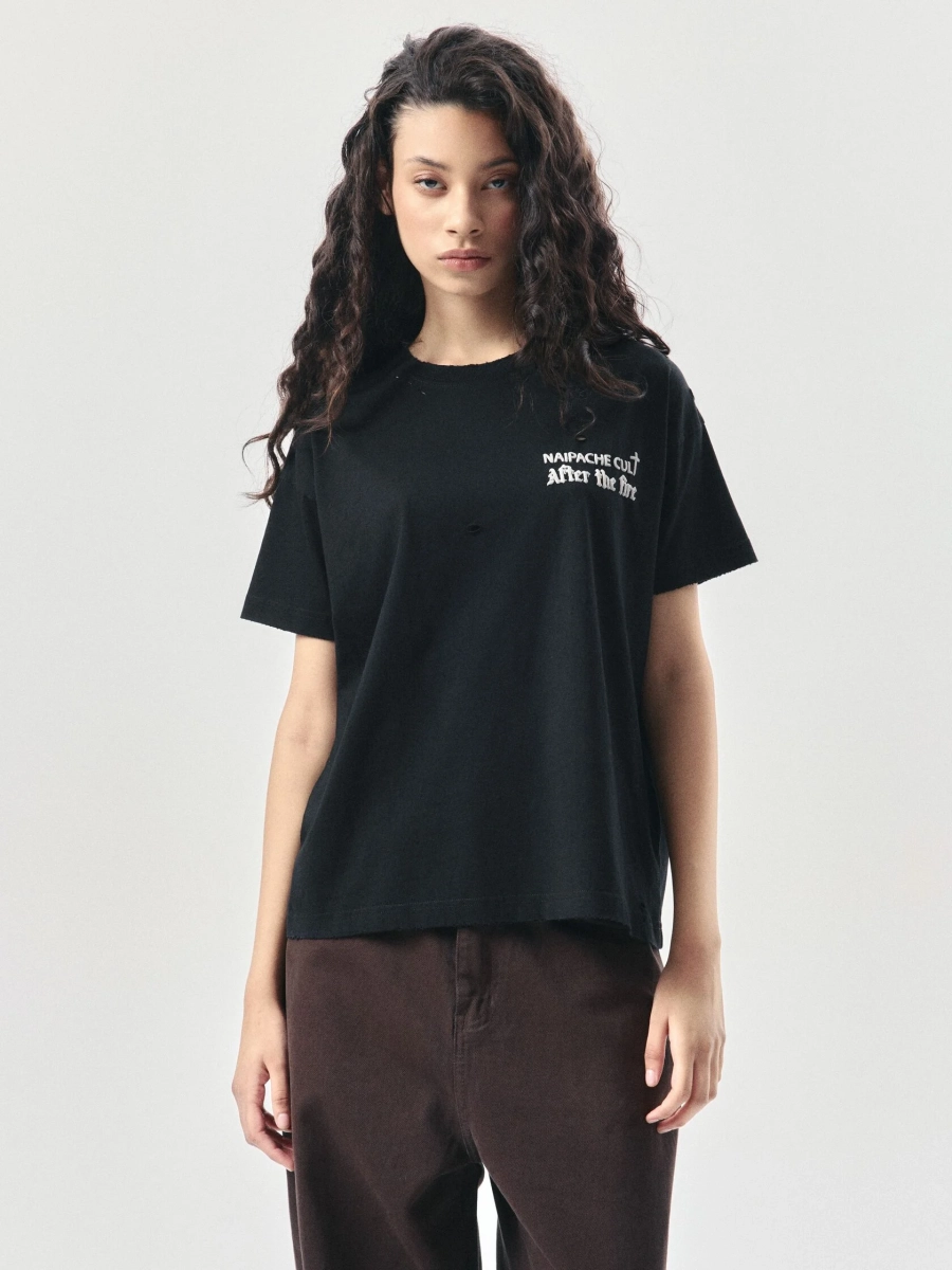 Футболка Библия NAIPACHE, цвет: Черный, 2611011900 купить онлайн