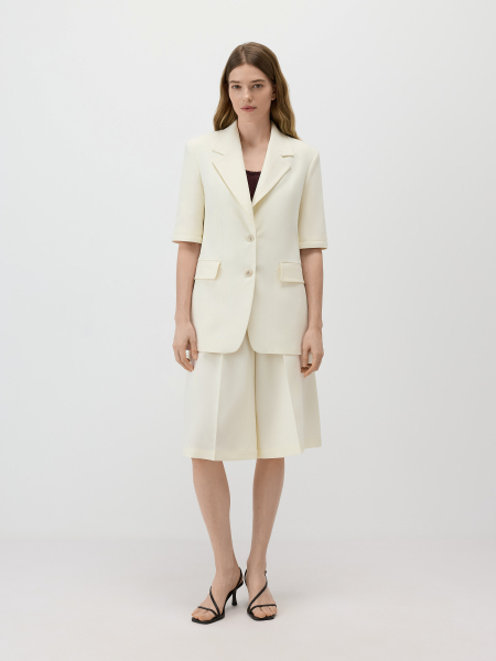 Шорты из лиоцелла Conso, цвет: молочный, PS 260438 - молочный купить онлайн