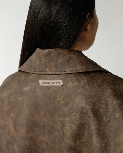 Косуха SS24 ASYA SEMYONOVA, цвет: BROWN, 00-00002004 купить онлайн