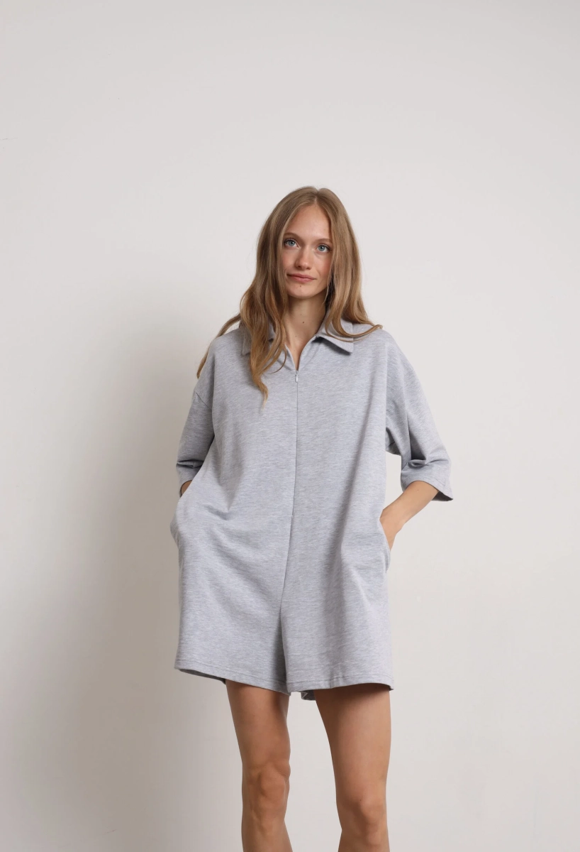 Комбинезон matchy gray issju, цвет: серый,  купить онлайн