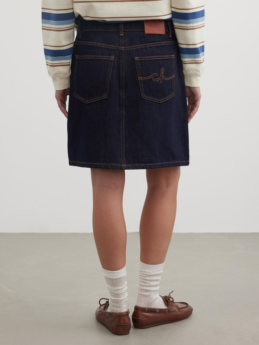 Юбка деним Chaika, цвет: индиго, SS26DK01-25 купить онлайн