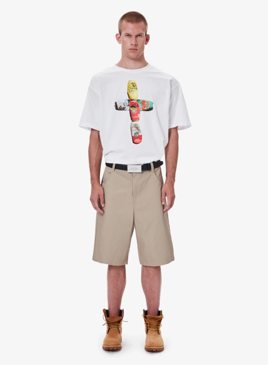 Футболка CAN OF BEER FABLE, цвет: белый, TSHRT-FBL-CNFBR-WHT купить онлайн