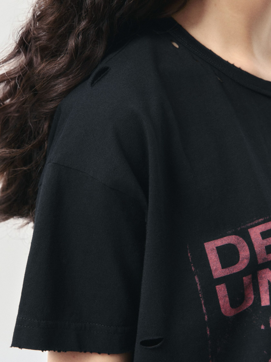 Футболка Открытие NAIPACHE, цвет: Черный, 2611009900 купить онлайн