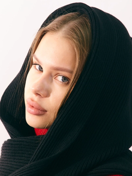 Капор LIBERT'A, цвет: Черный 33256652 купить онлайн