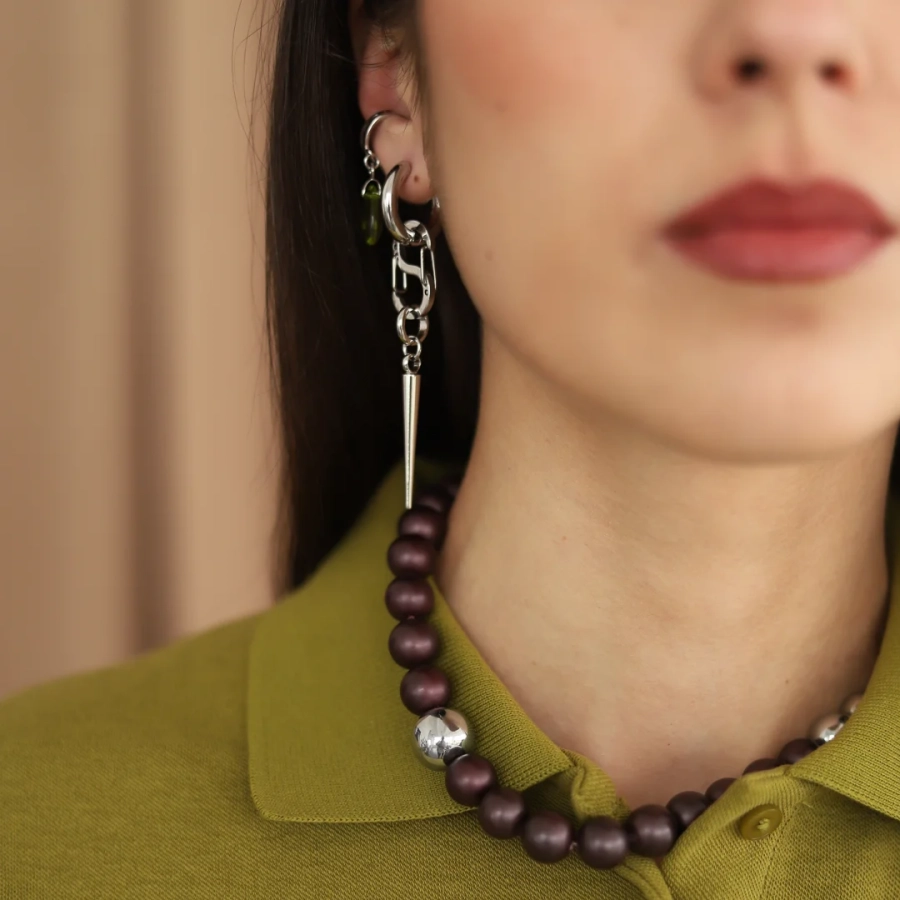 Серьги ITEMS Hitrospletenia ER-0224-02 купить онлайн