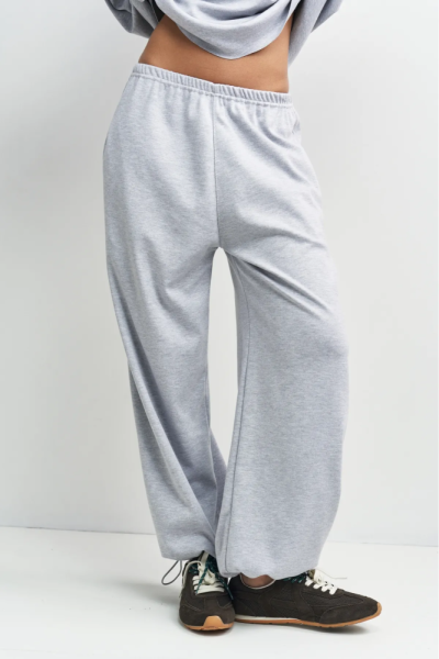 Брюки хлопковые на кулиске