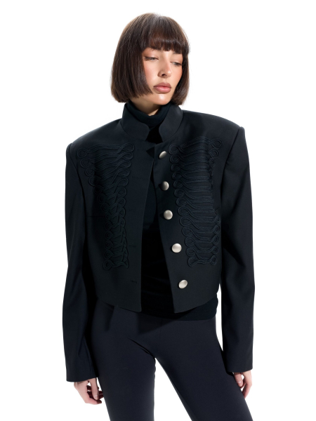 Гусарский жакет ANOTHER SELECT, цвет: Черный, 00194 купить онлайн